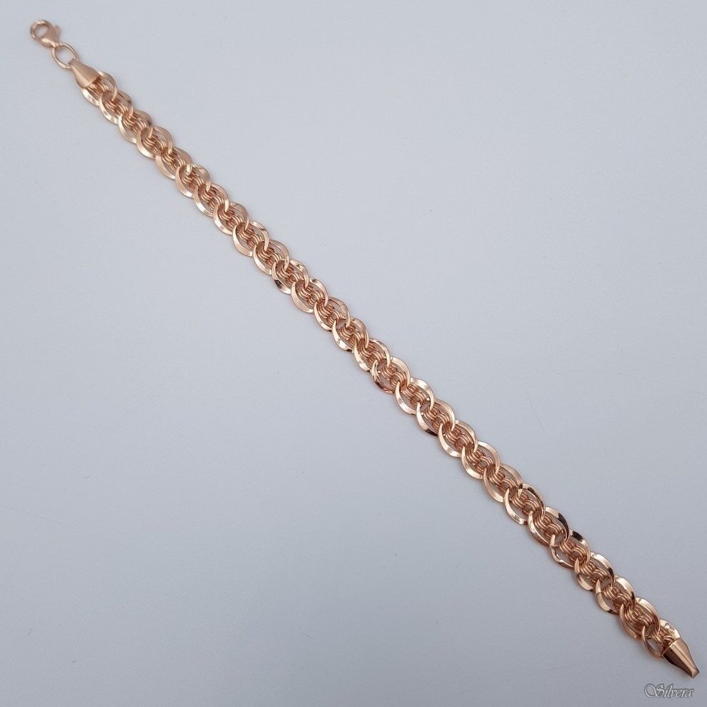 Auksinė apyrankė AA236; 20,5 cm 1