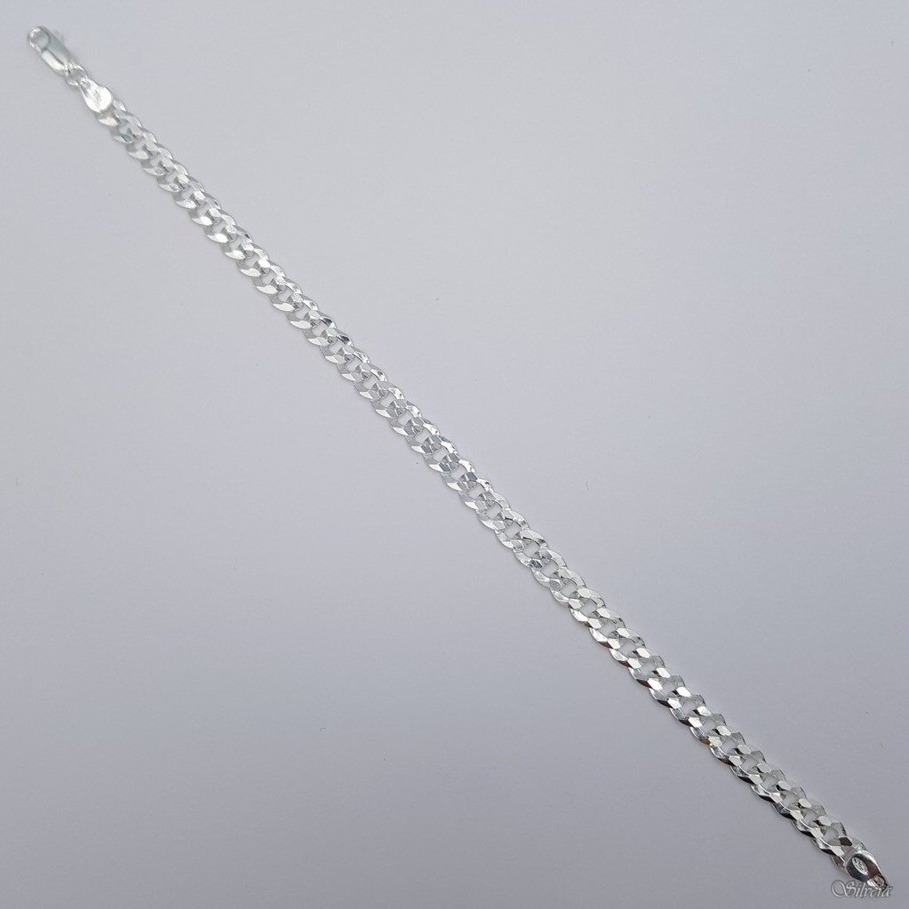 Sidabrinė apyrankė GD120; 22,5 cm 1 Sidabrinė apyrankė GD120; 22,5 cm 1