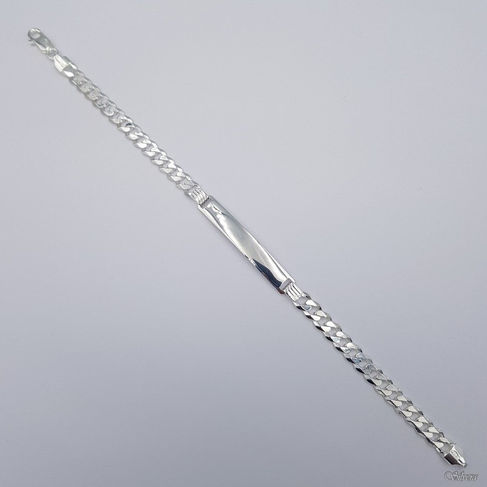 Sidabrinė apyrankė PDbl150; 22 cm 1 Sidabrinė apyrankė PDbl150; 22 cm 1