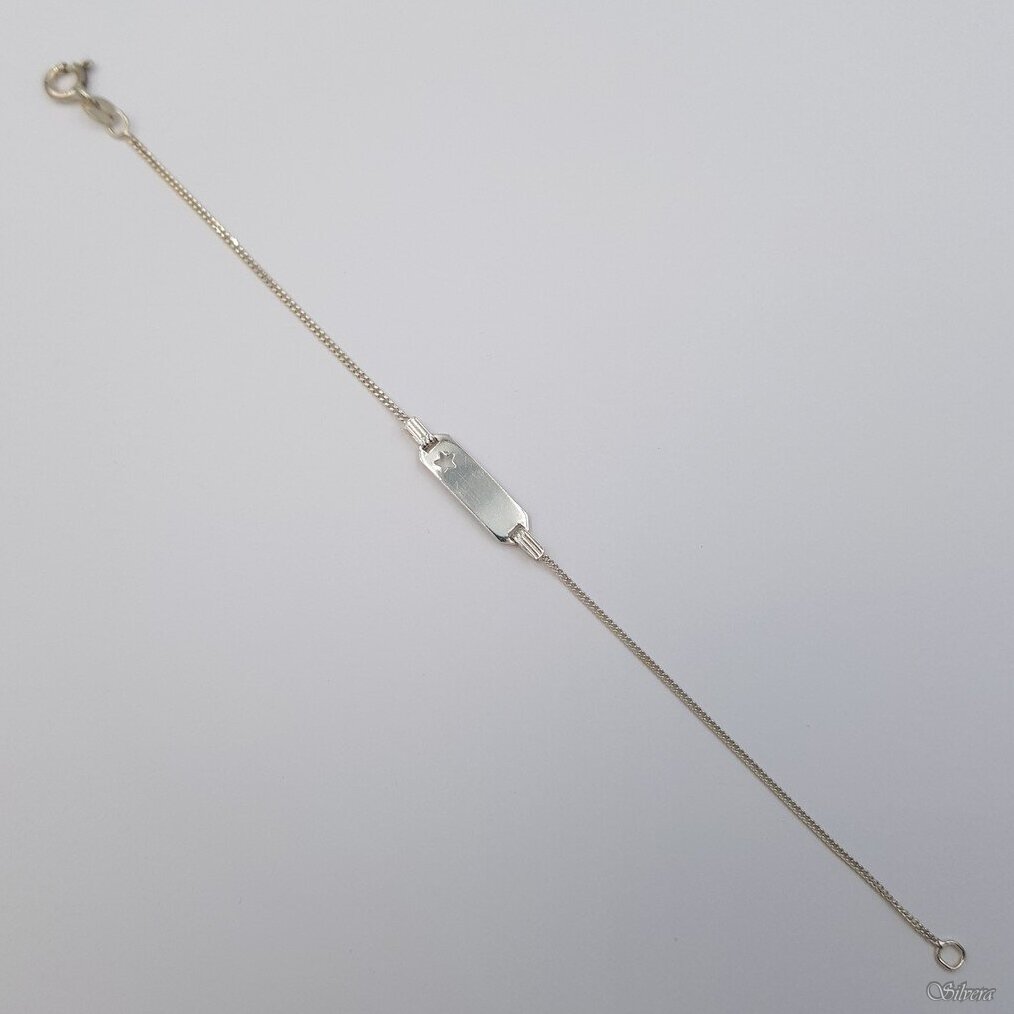 Sidabrinė apyrankė AK48; 16 cm 1 Sidabrinė apyrankė AK48; 16 cm 1