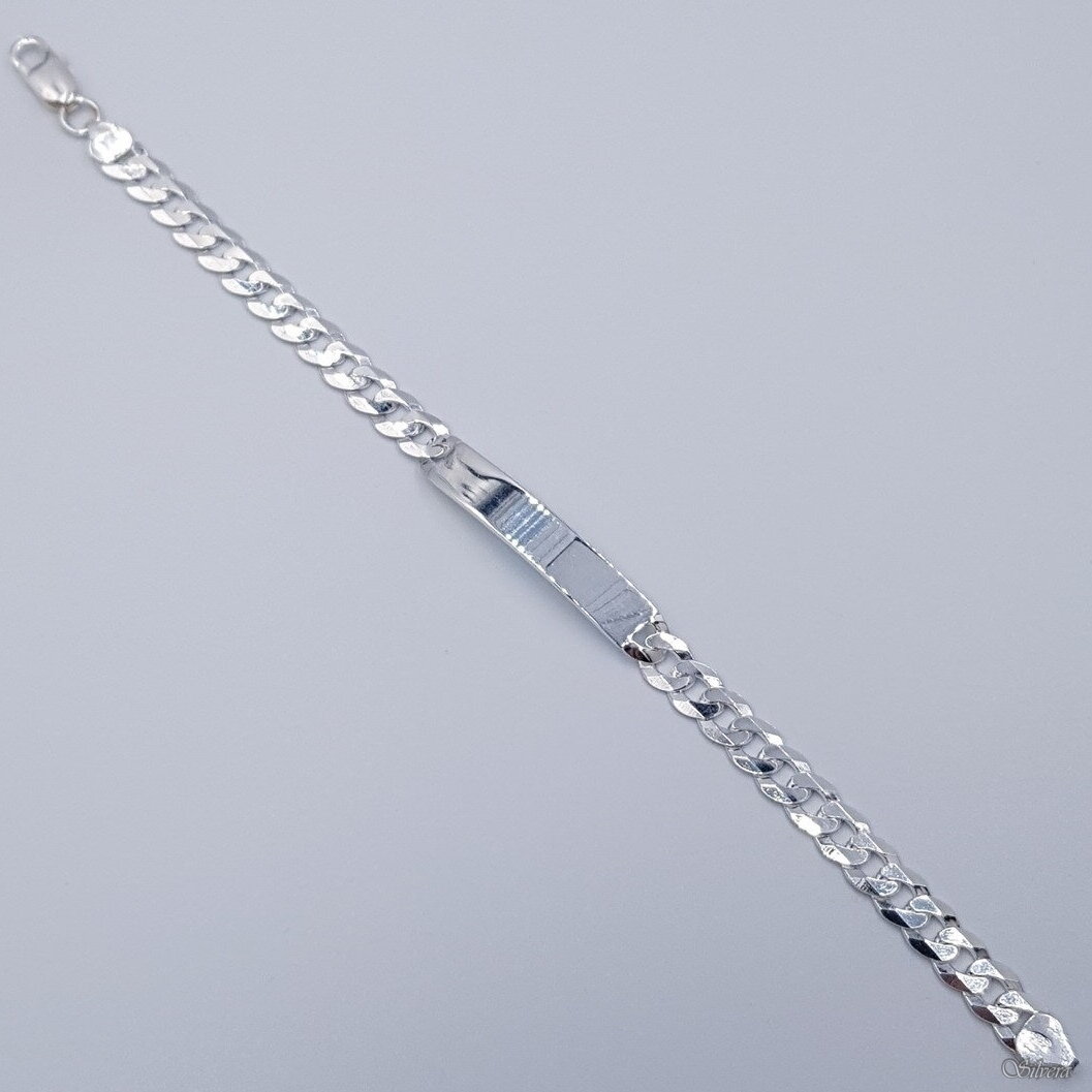 Sidabrinė apyrankė PDbl160; 20 cm 1