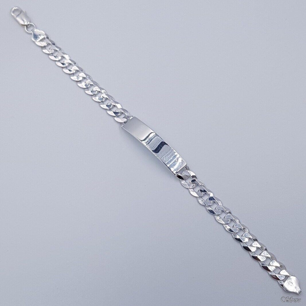 Sidabrinė apyrankė PDbl180; 21 cm 1 Sidabrinė apyrankė PDbl180; 21 cm 1