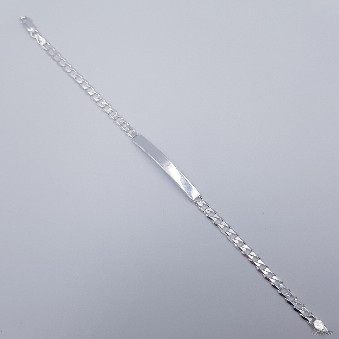 Sidabrinė apyrankė PDbl100; 21,5 cm 1 Sidabrinė apyrankė PDbl100; 21,5 cm 1