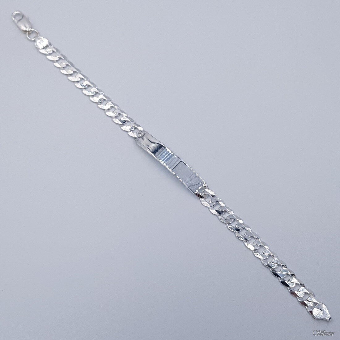 Sidabrinė apyrankė PDbl180; 23,5 cm 1