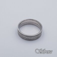Sidabrinis žiedas su cirkoniais Z321; 20 mm
