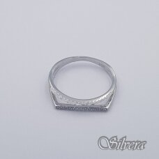 Sidabrinis žiedas su cirkoniais Z398; 18 mm