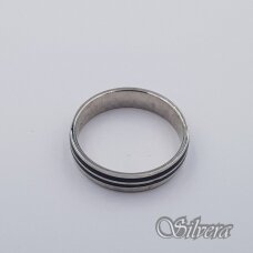 Sidabrinis žiedas su emalliu Z410; 19 mm