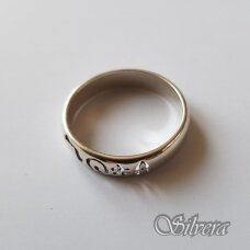 Sidabrinis žiedas Z1096; 19,5 mm