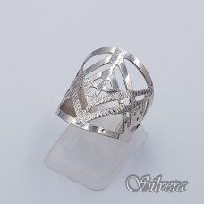 Sidabrinis žiedas Z239; 17,5 mm