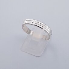 Sidabrinis žiedas Z259; 17 mm