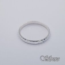 Sidabrinis žiedas Z391; 17 mm