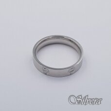 Sidabrinis žiedas Z408; 18 mm
