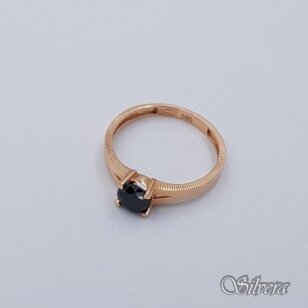 Auksinis žiedas su cirkoniu AZ70; 17 mm