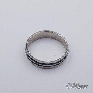 Sidabrinis žiedas su emaliu Z410; 20,5 mm