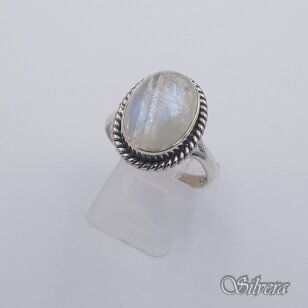 Sudraba gredzens ar mēnessakmeni Z0078; 19 mm