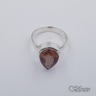 Sidabrinis žiedas su sultanitu Z0088; 19,5 mm