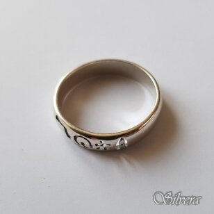 Sidabrinis žiedas Z1096; 21 mm