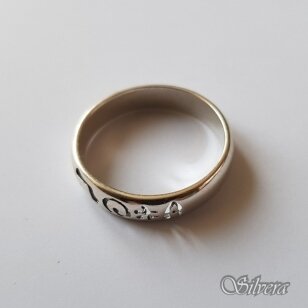 Sidabrinis žiedas Z1096; 18 mm