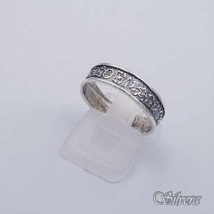 Sidabrinis žiedas Z203; 18 mm