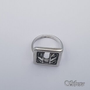 Sidabrinis žiedas Z451; 15,5 mm