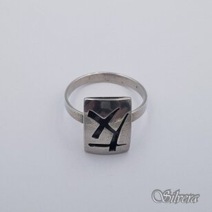 Sidabrinis žiedas Z522; 19 mm