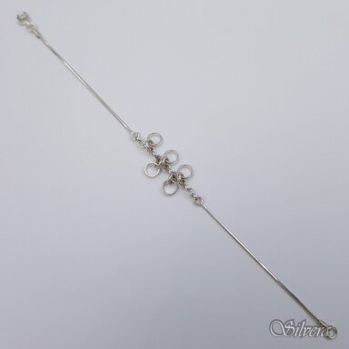 Sidabrinė apyrankė AK123; 19 cm Sidabrinė apyrankė AK123; 19 cm