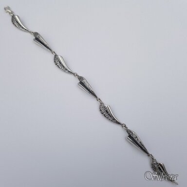 Sidabrinė apyrankė AK160; 20 cm Sidabrinė apyrankė AK160; 20 cm