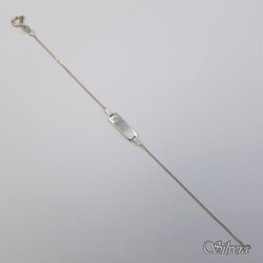 Sidabrinė apyrankė AK48; 16 cm Sidabrinė apyrankė AK48; 16 cm