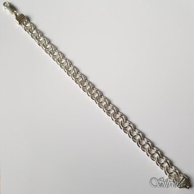 Sidabrinė apyrankė GB130; 20 cm Sidabrinė apyrankė GB130; 20 cm