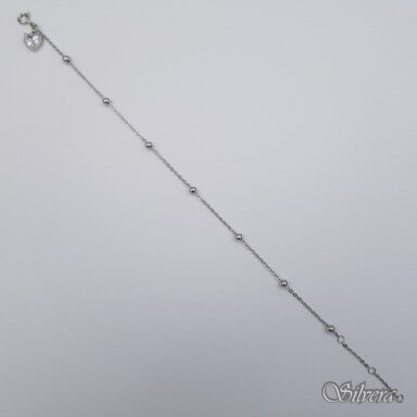 Sidabrinė apyrankė su cirkoniu AK318; 18-21,5 cm Sidabrinė apyrankė su cirkoniu AK318; 18-21,5 cm