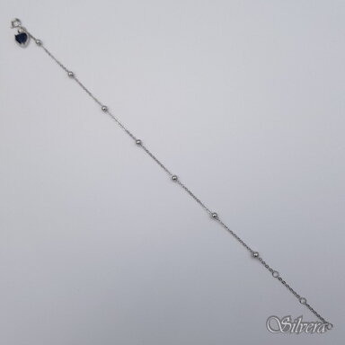 Sidabrinė apyrankė su cirkoniu AK321; 18-21,5 cm Sidabrinė apyrankė su cirkoniu AK321; 18-21,5 cm