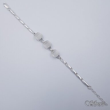 Sudraba aproce ar kaķacs akmeni A4098; 18-21 cm Sudraba aproce ar kaķacs akmeni A4098; 18-21 cm
