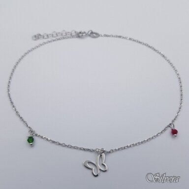 Sidabrinė grandinėlė ant kojos KK95; 23-25,5 cm Sidabrinė grandinėlė ant kojos KK95; 23-25,5 cm