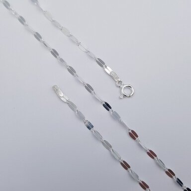 Sudraba ķēdīte K190; 40 cm