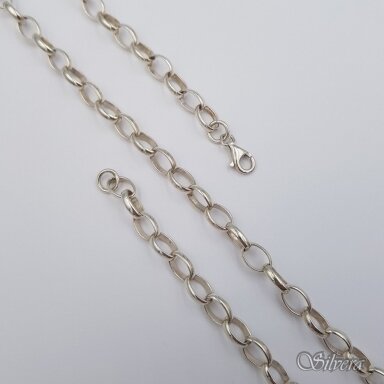 Sidabrinė grandinėlė K73; 55 cm Sidabrinė grandinėlė K73; 55 cm