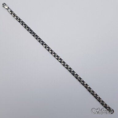 Sudraba melnināta aproce GB45; 19,5 cm