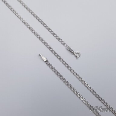 Sudraba ķēdīte pārklāta ar rodiju RD40rod; 45 cm