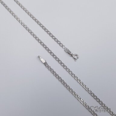 Sudraba ķēdīte pārklāta ar rodiju RD40rod; 65 cm