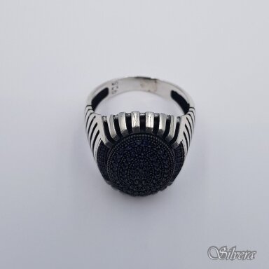 Sidabrinis žiedas su cirkoniais Z573; 21 mm Sidabrinis žiedas su cirkoniais Z573; 21 mm