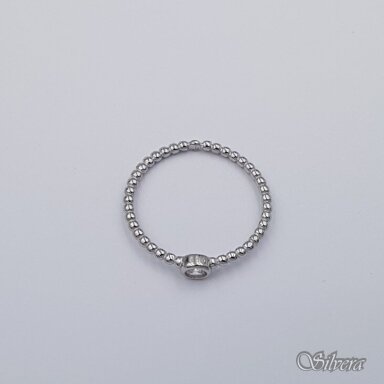 Sidabrinis žiedas su cirkoniu Z453; 19 mm Sidabrinis žiedas su cirkoniu Z453; 19 mm