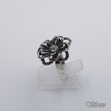 Sidabrinis žiedas su cirkoniu Z672; 18,5 mm Sidabrinis žiedas su cirkoniu Z672; 18,5 mm