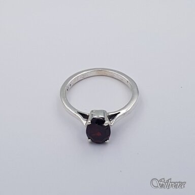 Sudraba gredzens ar granātu Z0206; 18 mm Sudraba gredzens ar granātu Z0206; 18 mm
