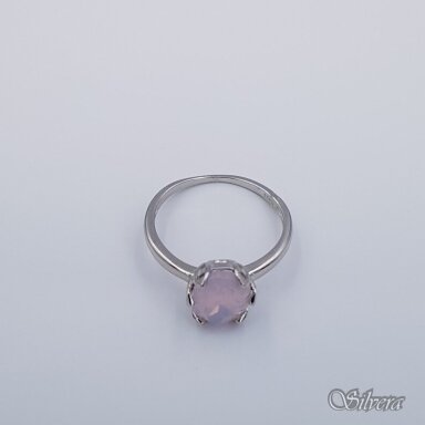 Sudraba gredzens ar kristālu Z0293; 19 mm Sudraba gredzens ar kristālu Z0293; 19 mm