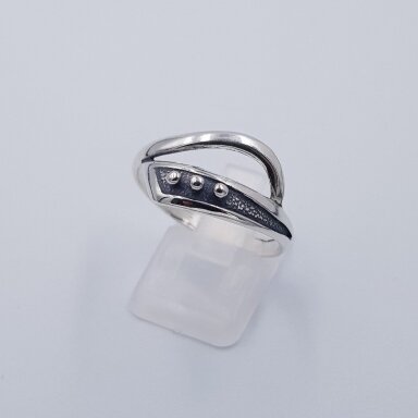 Sudraba gredzens Z311; 19,5 mm