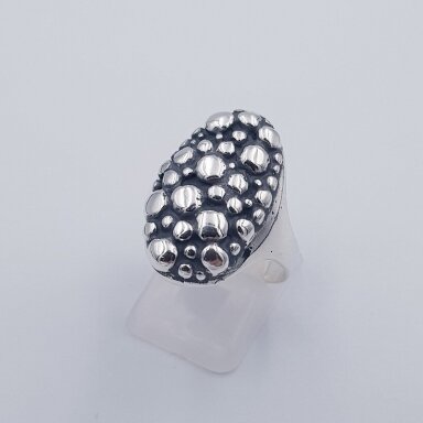 Sidabrinis žiedas Z341; 19 mm
