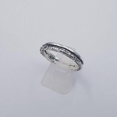 Sidabrinis žiedas Z422; 21,5 mm