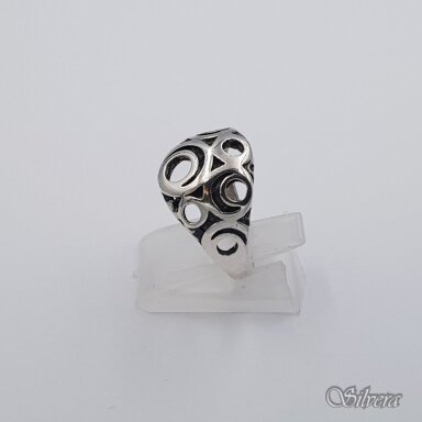 Sidabrinis žiedas Z665; 18 mm