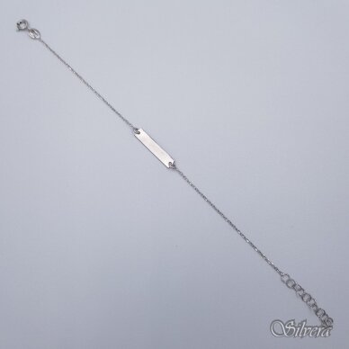 Sidabrinė apyrankė AK84; 15-18,5 cm 1