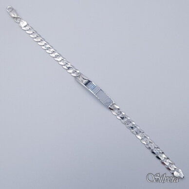Sidabrinė apyrankė PDbl180; 23,5 cm 1