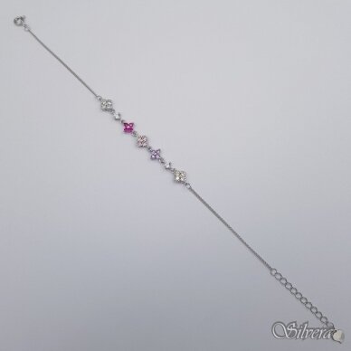 Sudraba aproce ar cirkoniju AK278; 17-20 cm 1 Sudraba aproce ar cirkoniju AK278; 17-20 cm 1